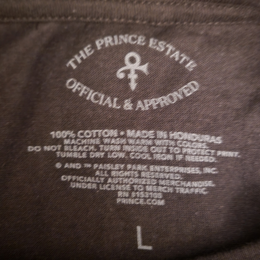 Purple Rain Cover T-Shirt - Picture 3 of 4